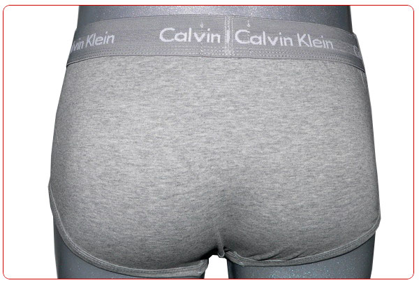 Slips Calvin Klein Hombre 365 Gris Gris